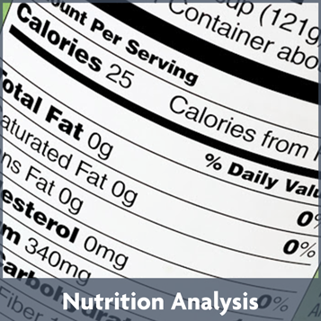 nutritional analysis 